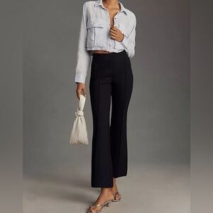 Maeve the Margot kick flare black pants. Size XS.